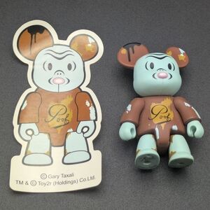 2006 Qee Ox Op Series 3 GARY TAXALI Poof 2.5" Art Toy2r FIGURE w/ Sticker Lot